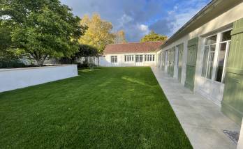 travaux d'embellissement de l'espace extérieur 