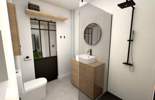 Visuel du projet de salle de bain avant travaux