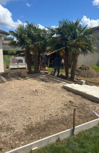 Rénovation de jardin à Rhône