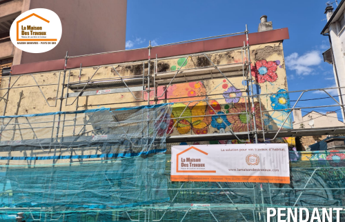  La Maison des Travaux Bassin Genevois Pays de Gex, rénovation façade Annemasse, ravalement façade Haute-Savoie, courtier en travaux Annemasse, rénovation bâtiment centre-ville