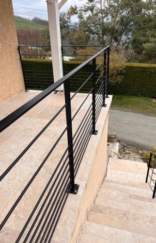 Rénovation de terrasses et escaliers extérieurs (69690 COURZIEU)