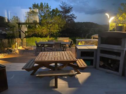 Coin repas aménagé 