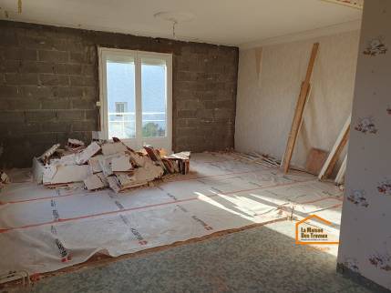 Rénovation énergétique d'une maison à Saint-Lunaire (35800) et remplacement de la véranda.