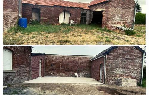 Avant et après de la création des extensions 