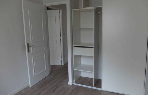 Rénovation complète d'un appartement situé dans Lyon 6° quartier Tête D'Or - chambre avec dressing intégré