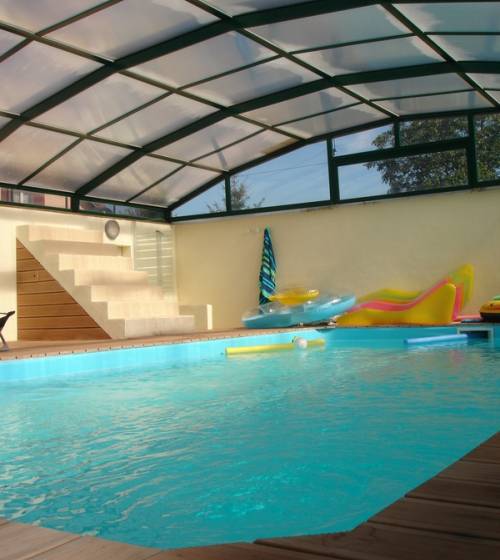 Travaux construction piscine terminés