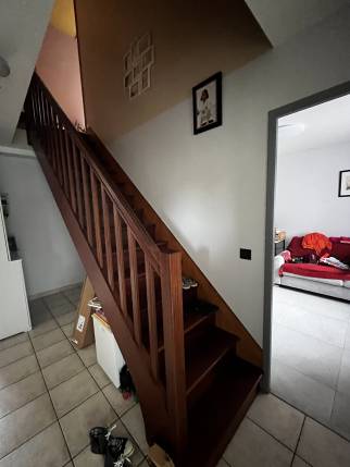 Escalier avant rénovation