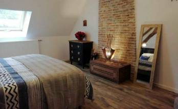 Chambre rénovée parquet chêne