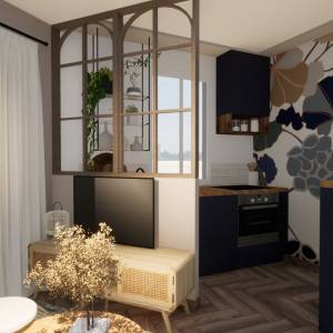 Optimiser d'un salon et d'une cuisine - Tanja NESIC - La Maison Des Architectes