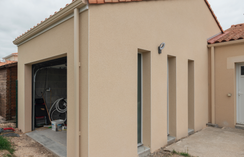 Création d'un garage de 30 m²