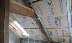 Pose d'isolation dans les combles - Quéven (56530)