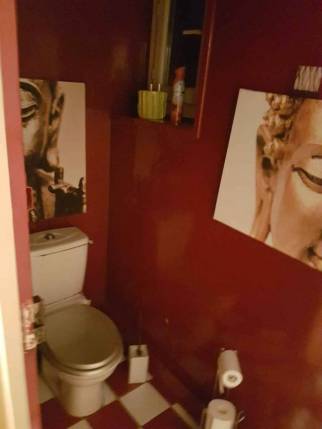 Ancien WC avant travaux de rénovation intérieure - Sénart 77127