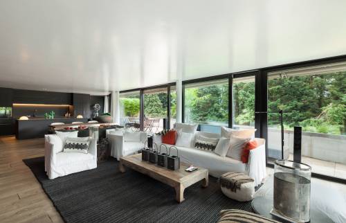 Baies vitrées coulissantes en façade après ouverture mur porteur - Aubagne (13400)