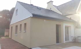 Réalisation d'une Isolation Thermique par l'Extérieur à Saint-Lunaire