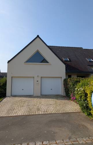 Isolation thermique par l’extérieur terminée garage maison