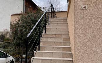 Rénovation de terrasses et escaliers extérieurs (69690 COURZIEU)