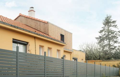 Surélévation de 20m² d'une maison à Bouguenais