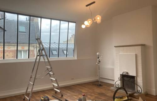 renovation complete appartement paris 75017 verriere