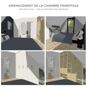 Optimisation des espaces et aménagement d'une suite parentale - HELENE SOORBEEK - La Maison Des Architectes