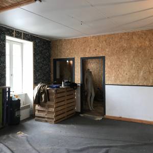 Vue avant travaux aménagement travaux 