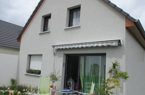 Avant et après surélévation sur pilotis Haguenau