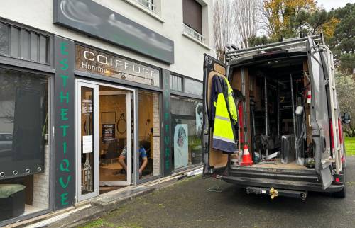 Huisseries aluminium anthracite double vitrage