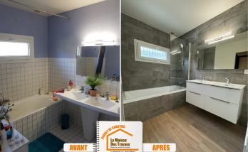 Rénovation salle de bain, Aigueblanche, Savoie, Travaux Savoie, Artisans savoie, Travaux salle de bain, Décoration salle de bain, Design salle de bain, Aménagement salle de bain, Matériaux salle de bain, Plomberie salle de bain, Conception salle de bain