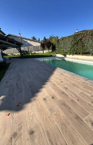 Réno terrasse piscine Craponne