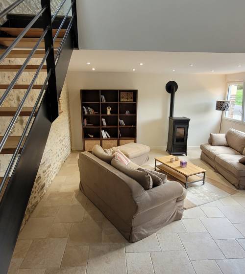 La nouvelle pièce de vie