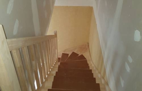 Escalier sur mesure fini