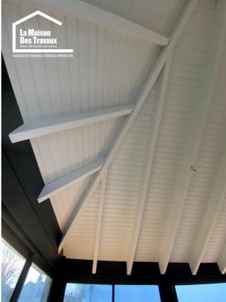 Rénovation totale de plafond à Vannes
