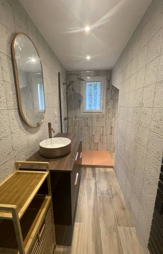 salle de bain après