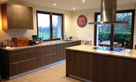 Cuisine à îlot central à Sierentz