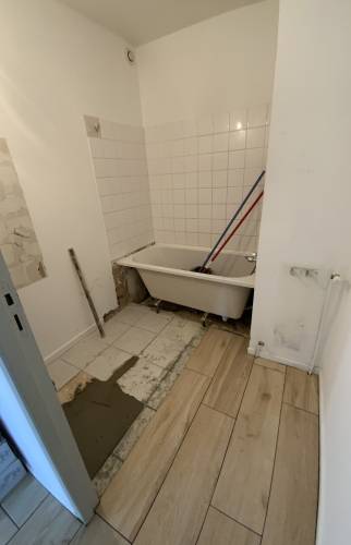 salle de bain avant