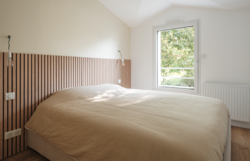  Surélévation de maison de 20 m² au sud de Nantes - chambre