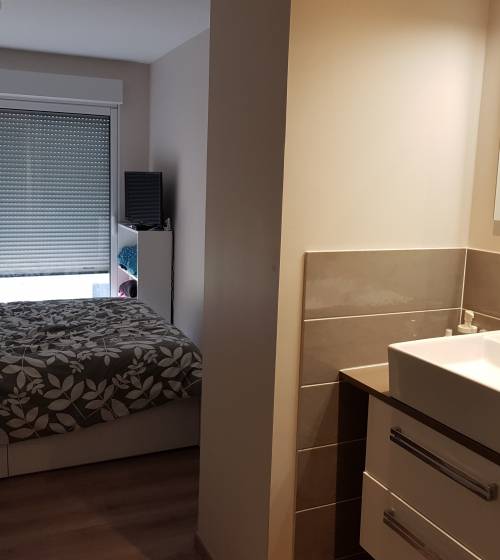 Transformation d'un garage en suite parentale prés de Saint Brieuc