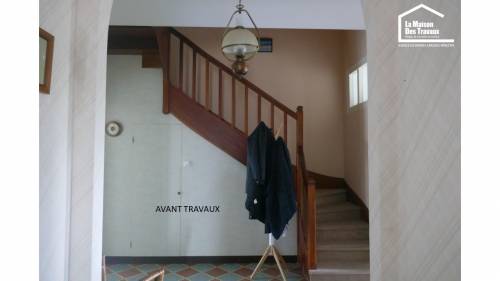 Rénovation d'escalier LA MAISON DES TRAVAUX de Vannes Sarzeau Pénestin
