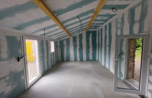 Dalle béton et isolation intérieure 