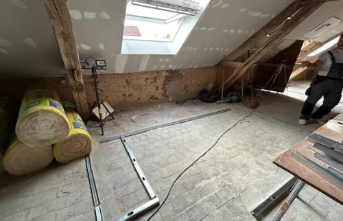 isolation par l'intérieur des combles 4