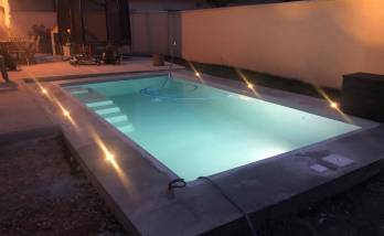 Construction d’une piscine près de Valence