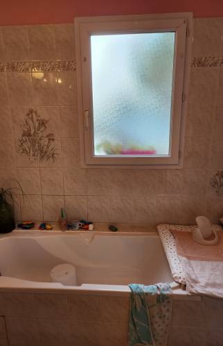 Espace ancienne baignoire