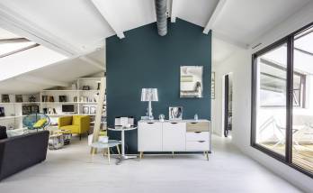 Loft terminé sous les combles