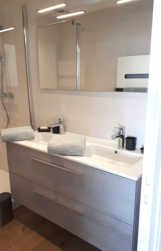 Meuble double vasque 