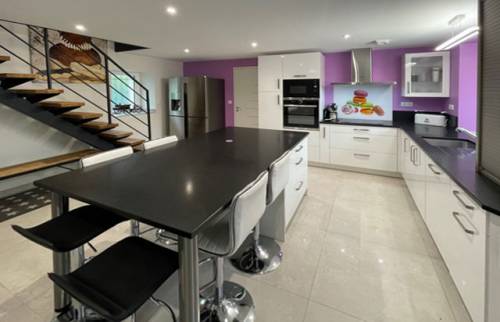 Carrelage dans la cuisine