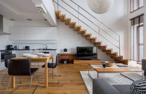 Nouveau salon sans mur porteur