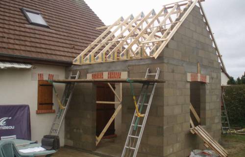 Petite extension traditionnelle sur Chailles (41)