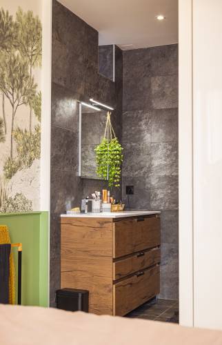 Salle de douche parentale