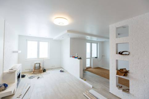 travaux appartement en cours