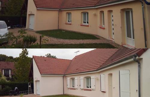 Façade avant/après