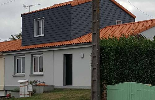 surélévation bardage